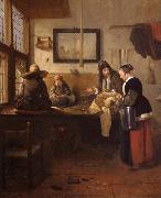 REMBRANDT Harmenszoon van Rijn The tailor-s Workship oil painting on canvas